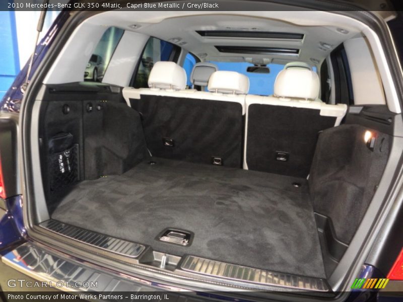 Capri Blue Metallic / Grey/Black 2010 Mercedes-Benz GLK 350 4Matic