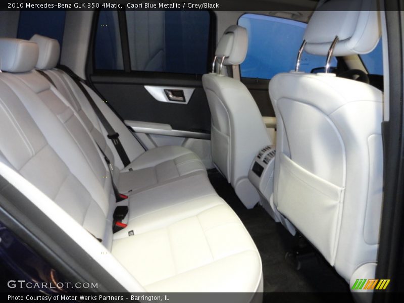 Capri Blue Metallic / Grey/Black 2010 Mercedes-Benz GLK 350 4Matic