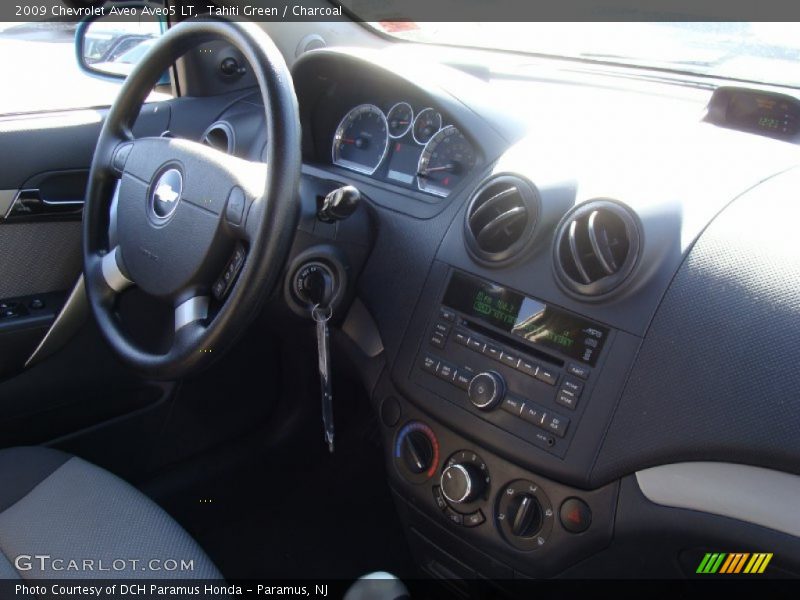 Tahiti Green / Charcoal 2009 Chevrolet Aveo Aveo5 LT