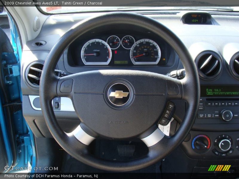 Tahiti Green / Charcoal 2009 Chevrolet Aveo Aveo5 LT