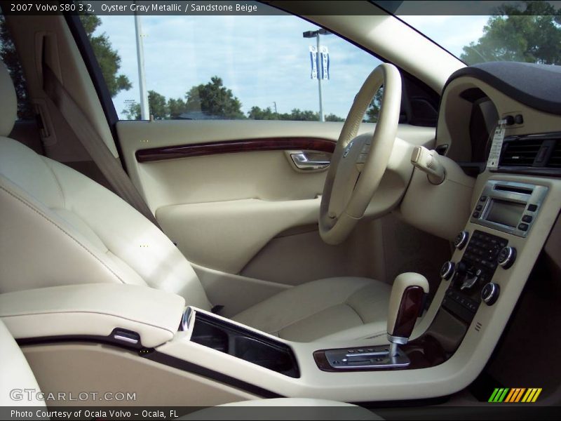 Oyster Gray Metallic / Sandstone Beige 2007 Volvo S80 3.2