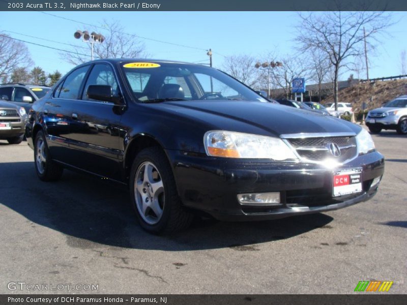 Nighthawk Black Pearl / Ebony 2003 Acura TL 3.2