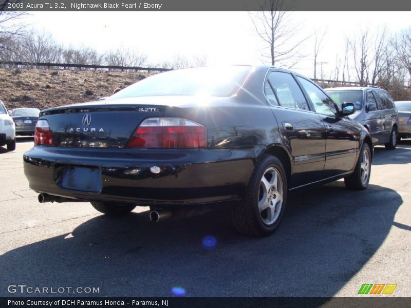 Nighthawk Black Pearl / Ebony 2003 Acura TL 3.2