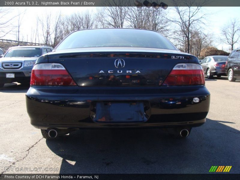 Nighthawk Black Pearl / Ebony 2003 Acura TL 3.2