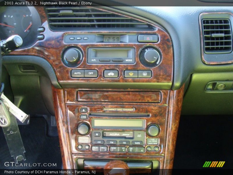 Nighthawk Black Pearl / Ebony 2003 Acura TL 3.2