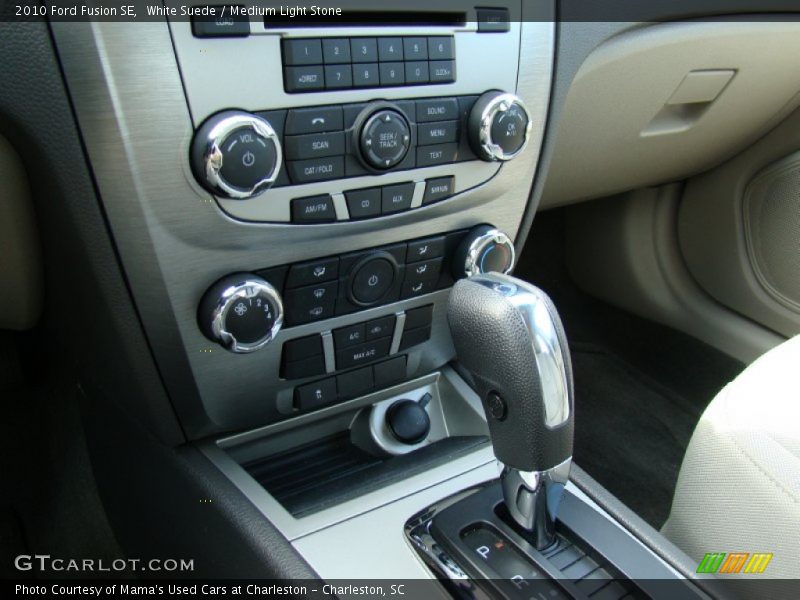 White Suede / Medium Light Stone 2010 Ford Fusion SE