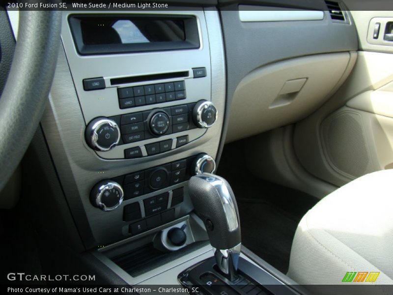 White Suede / Medium Light Stone 2010 Ford Fusion SE
