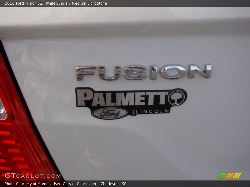White Suede / Medium Light Stone 2010 Ford Fusion SE