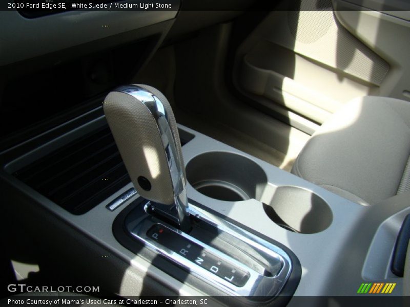White Suede / Medium Light Stone 2010 Ford Edge SE