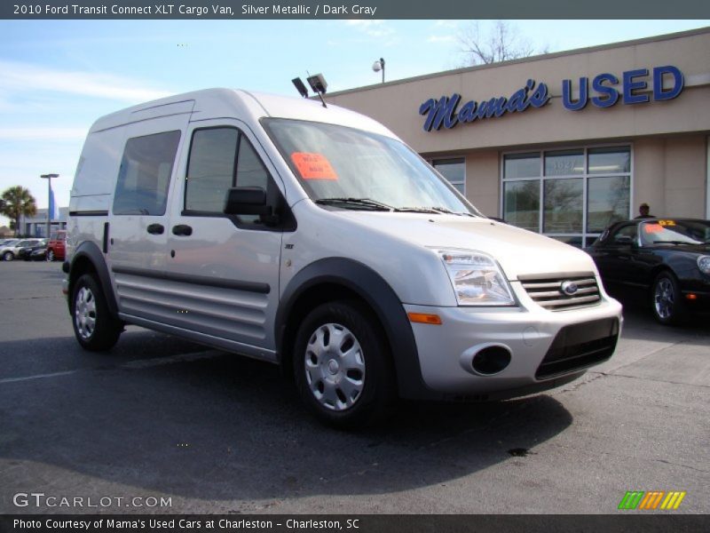 Silver Metallic / Dark Gray 2010 Ford Transit Connect XLT Cargo Van