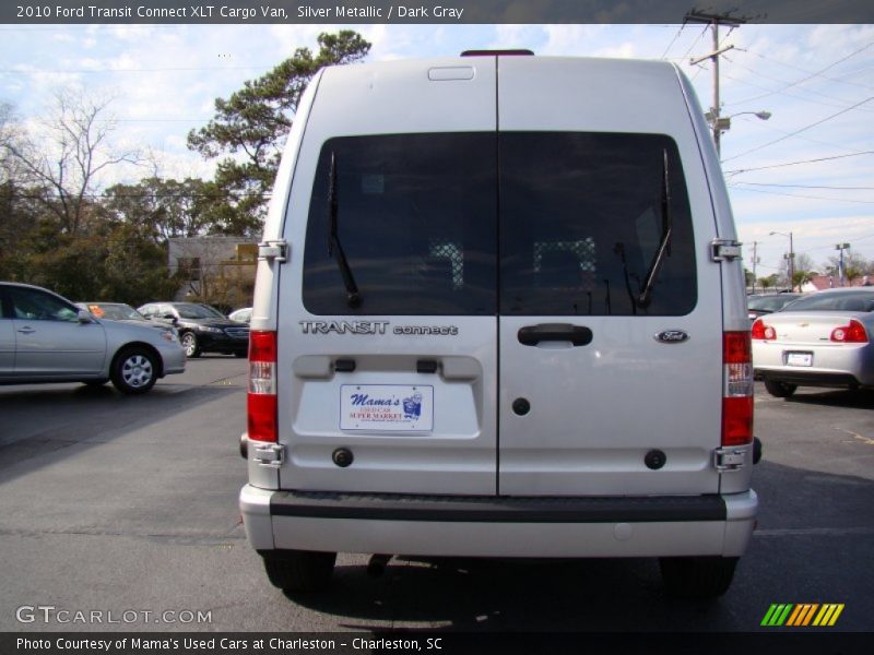 Silver Metallic / Dark Gray 2010 Ford Transit Connect XLT Cargo Van