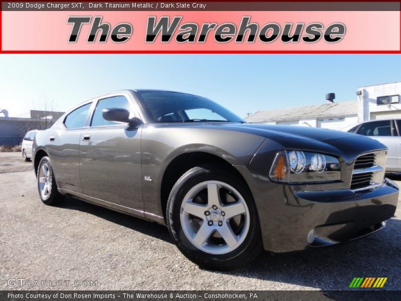 Dark Titanium Metallic / Dark Slate Gray 2009 Dodge Charger SXT