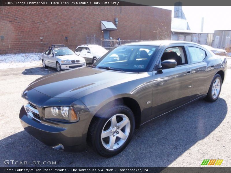 Dark Titanium Metallic / Dark Slate Gray 2009 Dodge Charger SXT