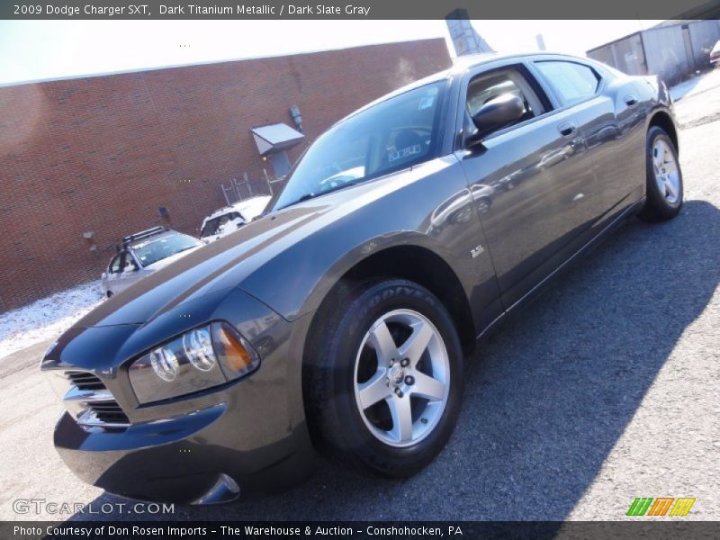 Dark Titanium Metallic / Dark Slate Gray 2009 Dodge Charger SXT