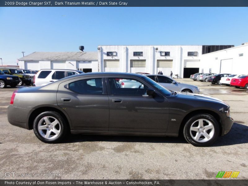 Dark Titanium Metallic / Dark Slate Gray 2009 Dodge Charger SXT