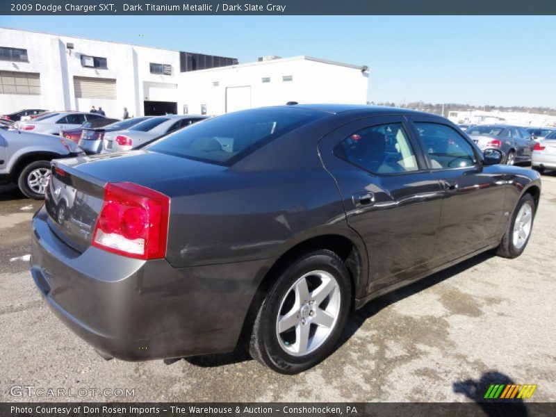 Dark Titanium Metallic / Dark Slate Gray 2009 Dodge Charger SXT