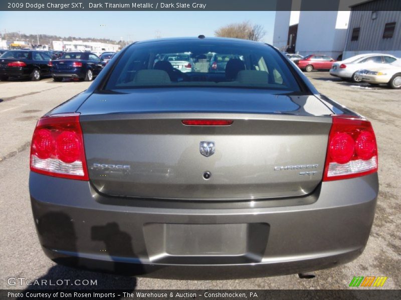 Dark Titanium Metallic / Dark Slate Gray 2009 Dodge Charger SXT