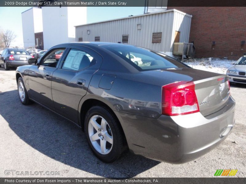 Dark Titanium Metallic / Dark Slate Gray 2009 Dodge Charger SXT