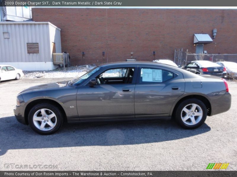 Dark Titanium Metallic / Dark Slate Gray 2009 Dodge Charger SXT