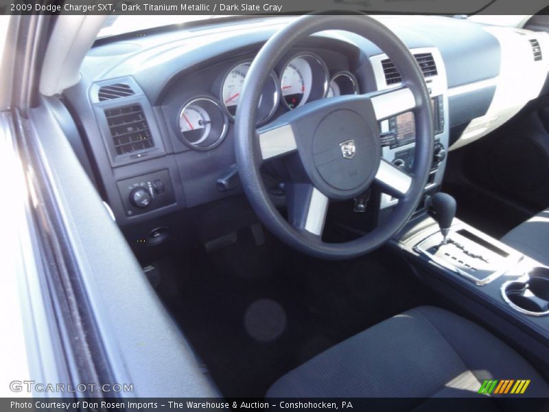 Dark Titanium Metallic / Dark Slate Gray 2009 Dodge Charger SXT