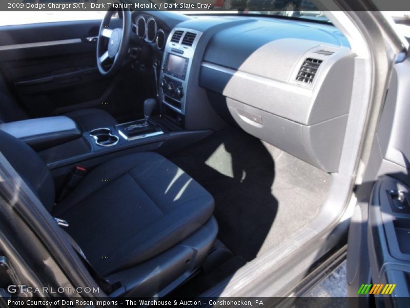 Dark Titanium Metallic / Dark Slate Gray 2009 Dodge Charger SXT
