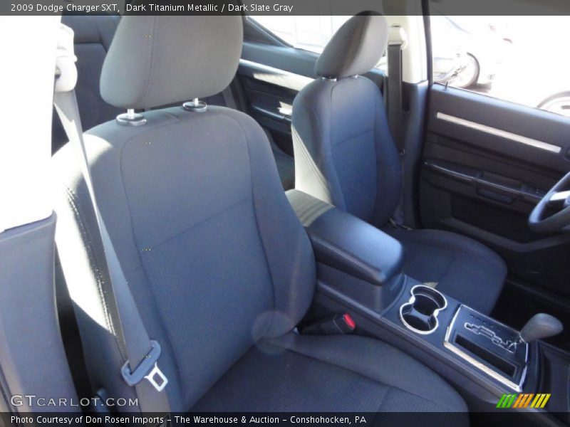 Dark Titanium Metallic / Dark Slate Gray 2009 Dodge Charger SXT
