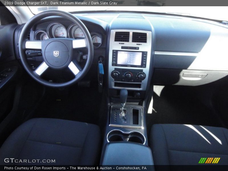 Dark Titanium Metallic / Dark Slate Gray 2009 Dodge Charger SXT
