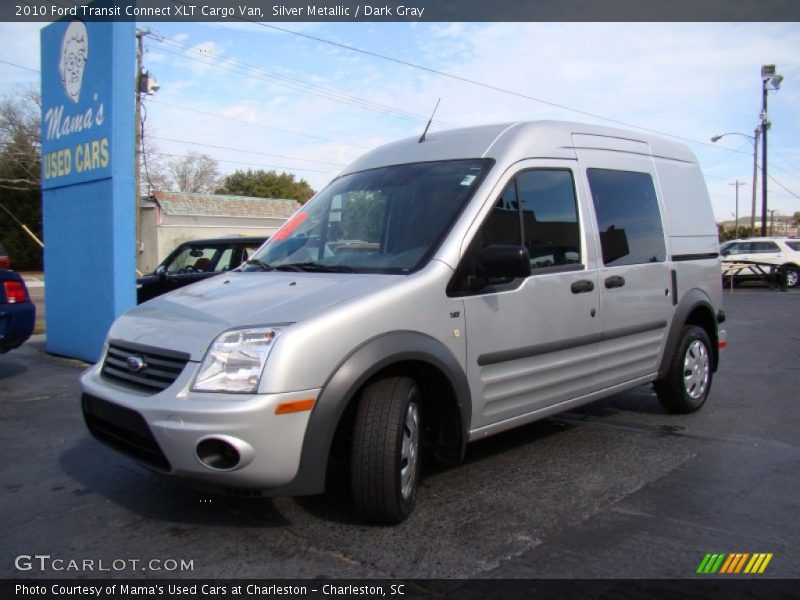 Silver Metallic / Dark Gray 2010 Ford Transit Connect XLT Cargo Van