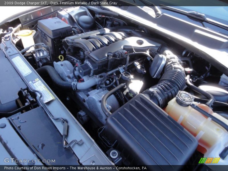 Dark Titanium Metallic / Dark Slate Gray 2009 Dodge Charger SXT