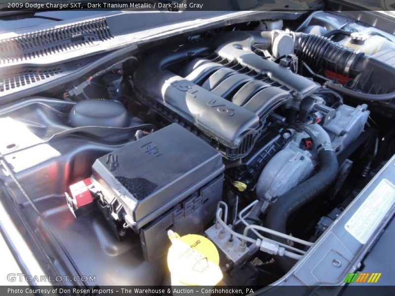 Dark Titanium Metallic / Dark Slate Gray 2009 Dodge Charger SXT