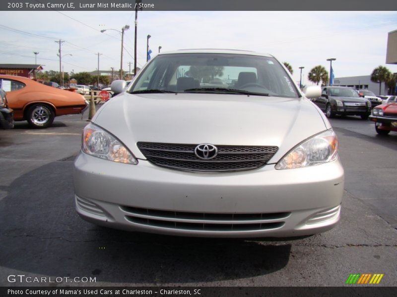Lunar Mist Metallic / Stone 2003 Toyota Camry LE