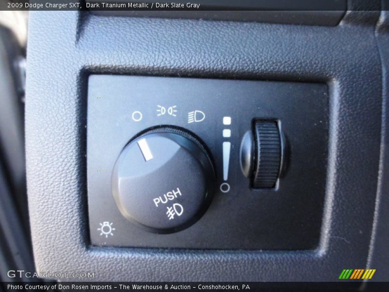 Dark Titanium Metallic / Dark Slate Gray 2009 Dodge Charger SXT