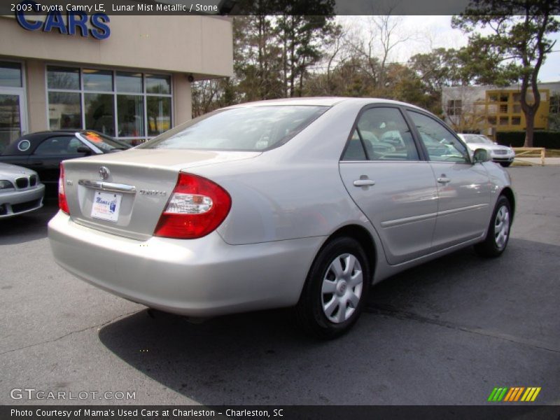 Lunar Mist Metallic / Stone 2003 Toyota Camry LE