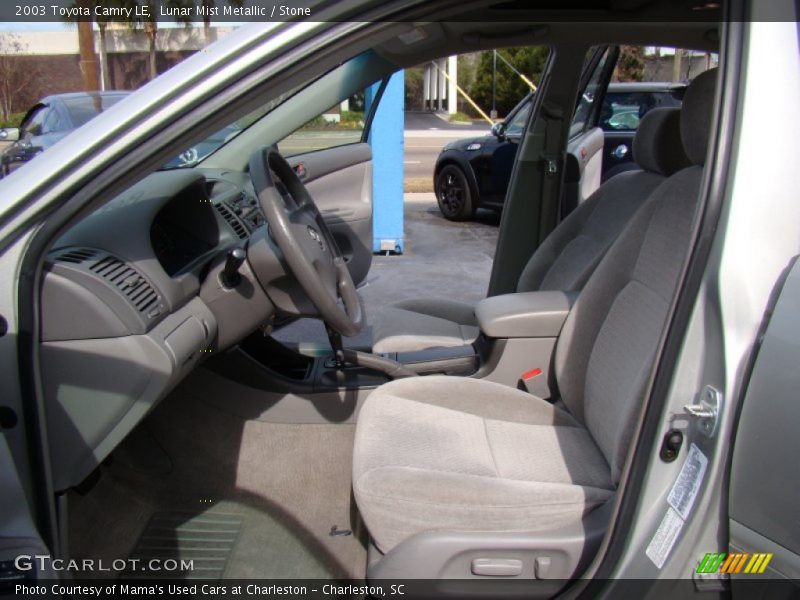 Lunar Mist Metallic / Stone 2003 Toyota Camry LE