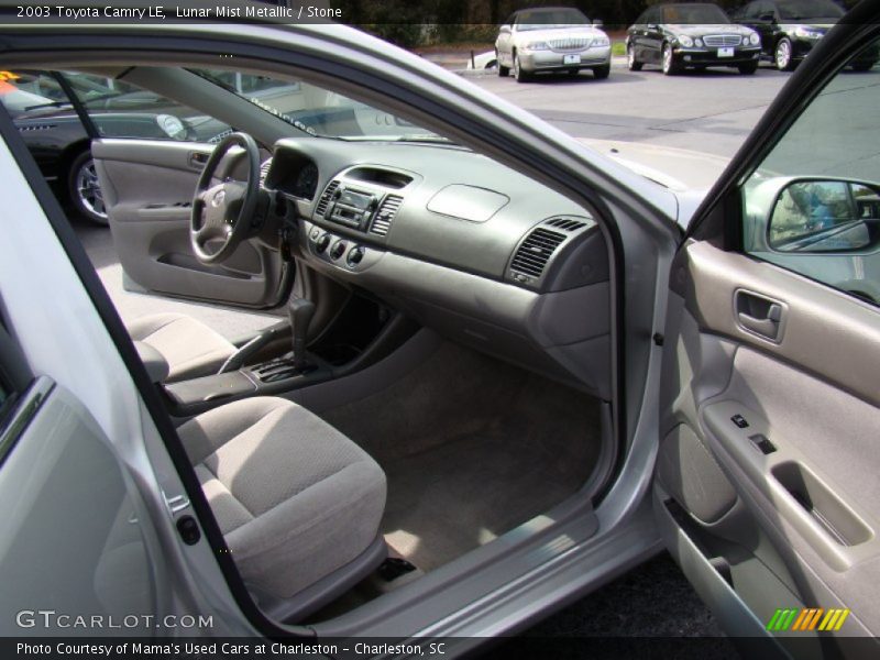Lunar Mist Metallic / Stone 2003 Toyota Camry LE