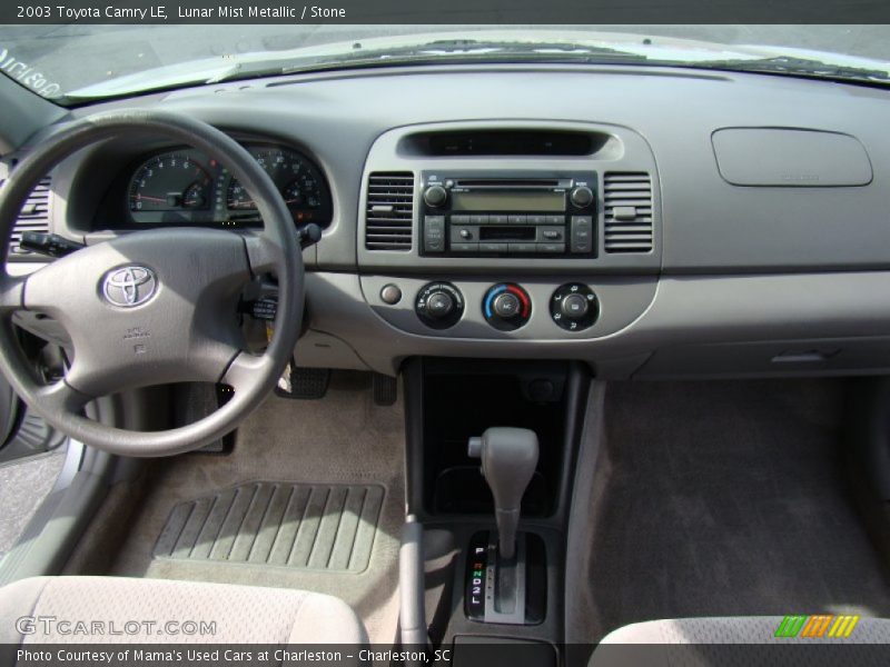 Lunar Mist Metallic / Stone 2003 Toyota Camry LE