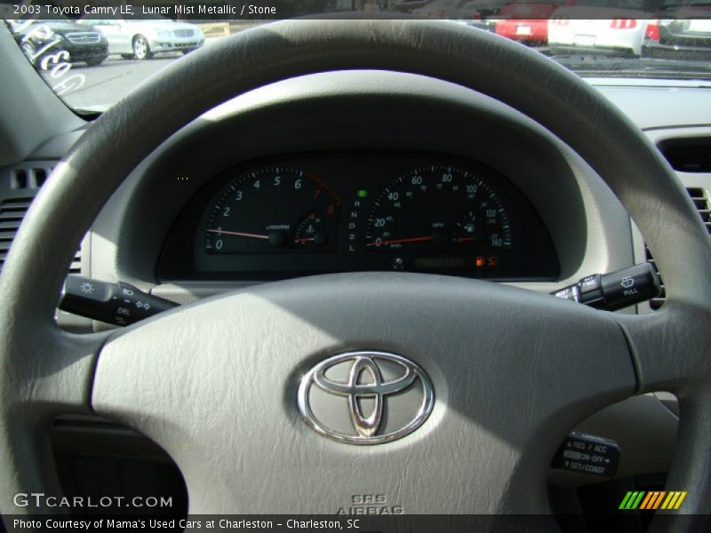 Lunar Mist Metallic / Stone 2003 Toyota Camry LE