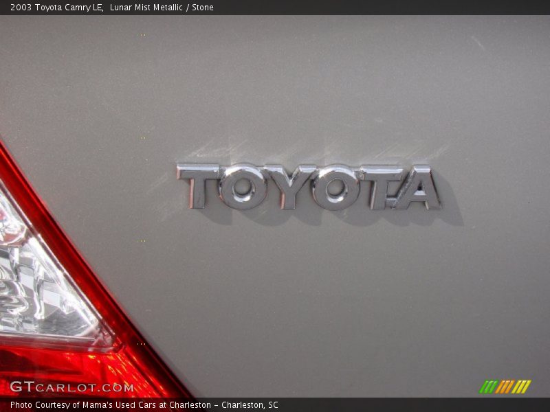 Lunar Mist Metallic / Stone 2003 Toyota Camry LE