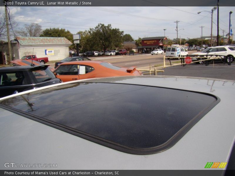 Lunar Mist Metallic / Stone 2003 Toyota Camry LE