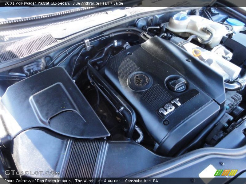 Blue Anthracite Pearl / Beige 2001 Volkswagen Passat GLS Sedan
