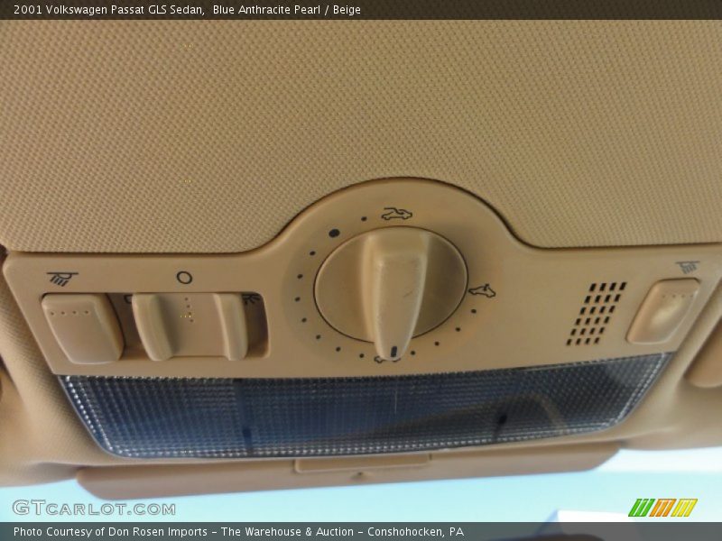 Blue Anthracite Pearl / Beige 2001 Volkswagen Passat GLS Sedan