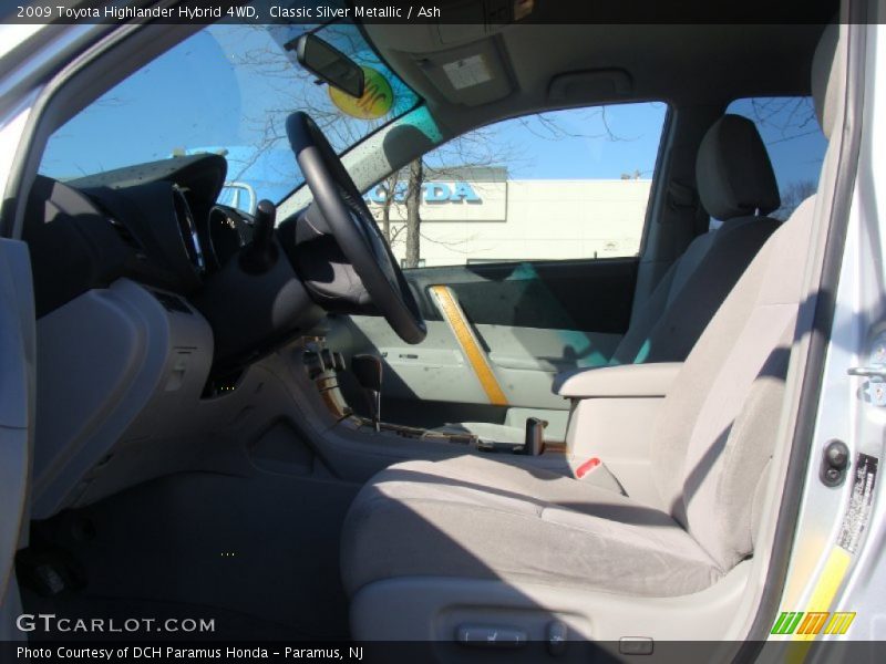 Classic Silver Metallic / Ash 2009 Toyota Highlander Hybrid 4WD