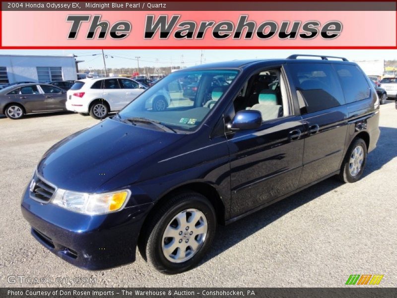 Midnight Blue Pearl / Quartz 2004 Honda Odyssey EX