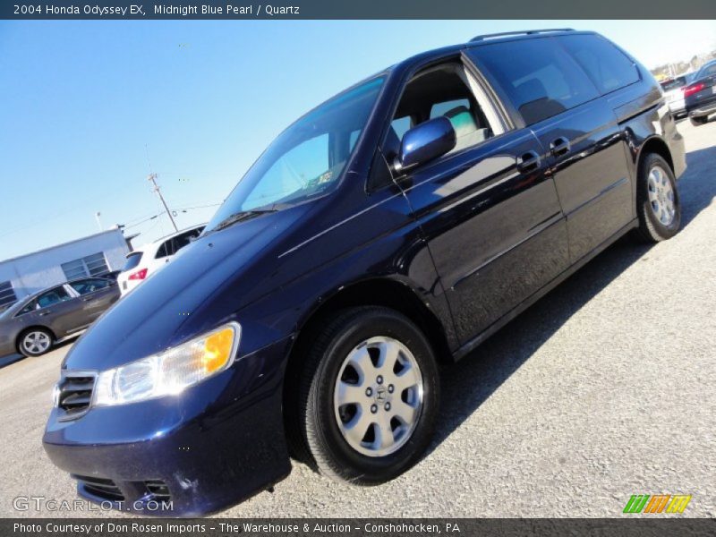 Midnight Blue Pearl / Quartz 2004 Honda Odyssey EX
