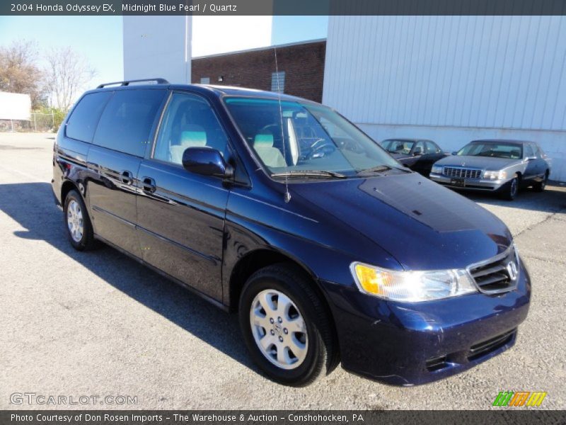Midnight Blue Pearl / Quartz 2004 Honda Odyssey EX