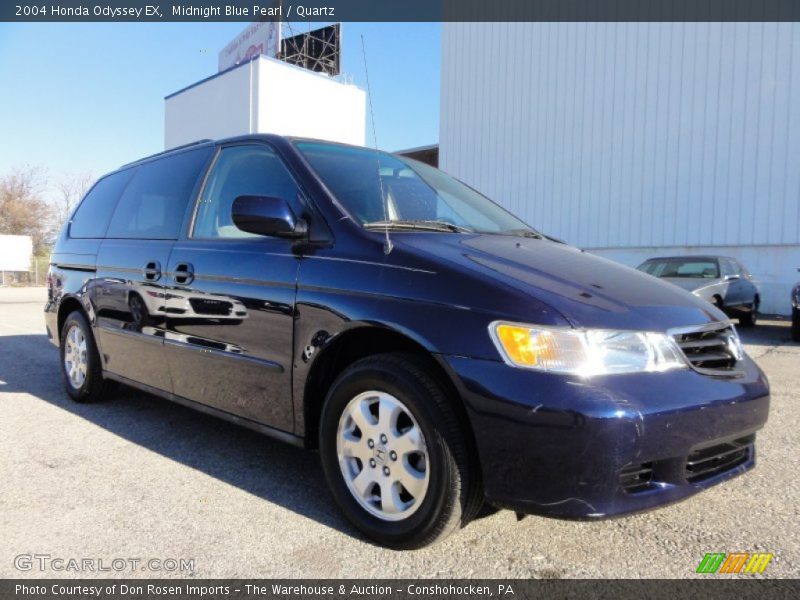 Midnight Blue Pearl / Quartz 2004 Honda Odyssey EX