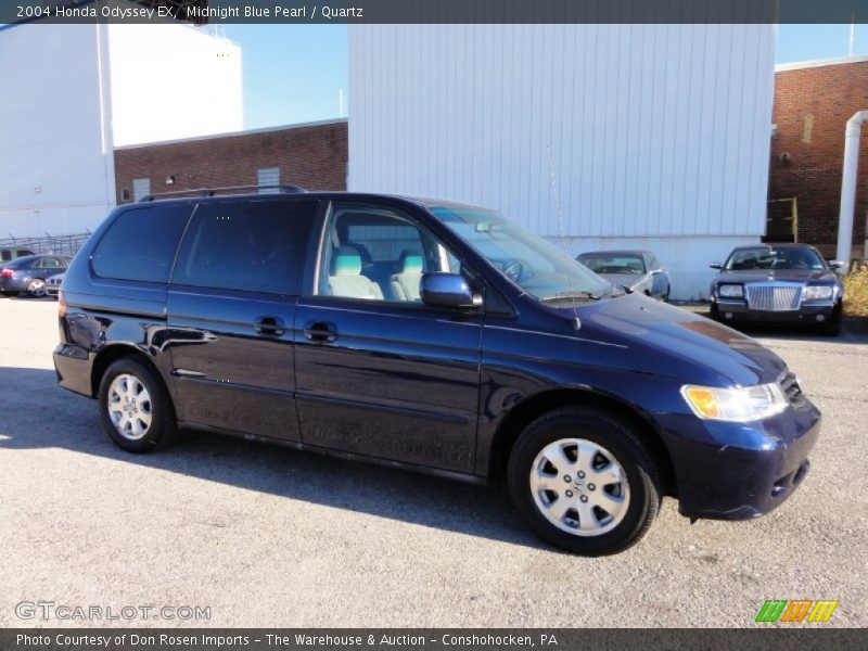 Midnight Blue Pearl / Quartz 2004 Honda Odyssey EX