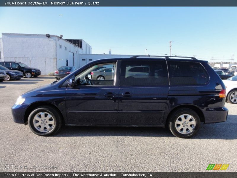Midnight Blue Pearl / Quartz 2004 Honda Odyssey EX