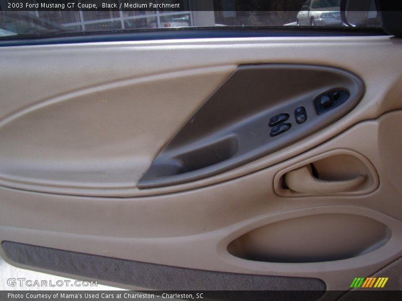 Black / Medium Parchment 2003 Ford Mustang GT Coupe