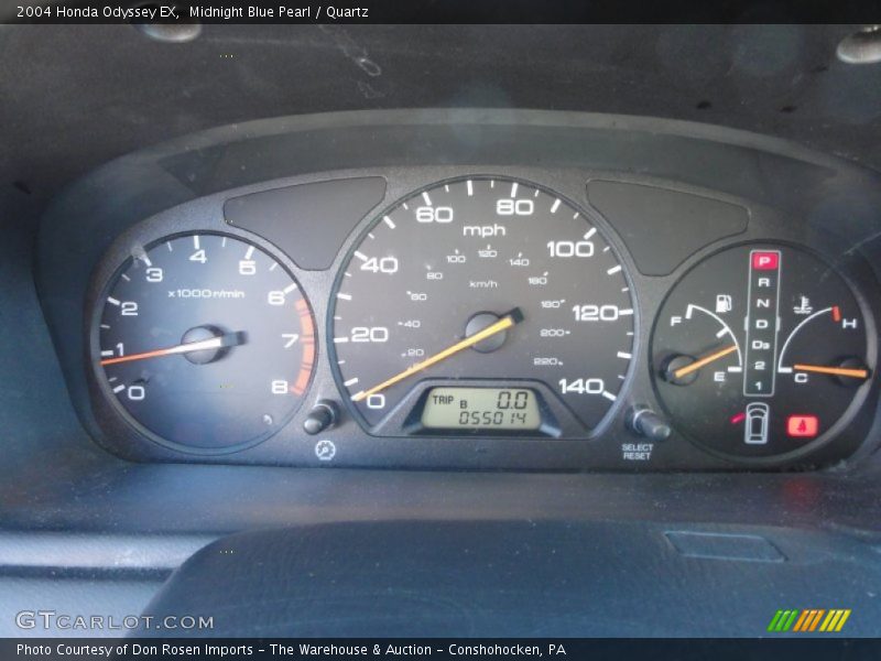 Midnight Blue Pearl / Quartz 2004 Honda Odyssey EX